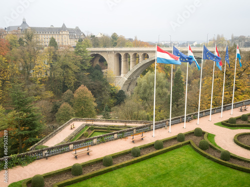 Obraz na płótnie Luxembourg City w salonie
