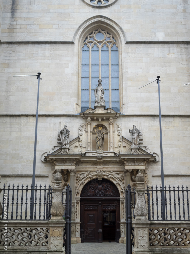 Cathedral of Our Lady of Luxembourg doorway