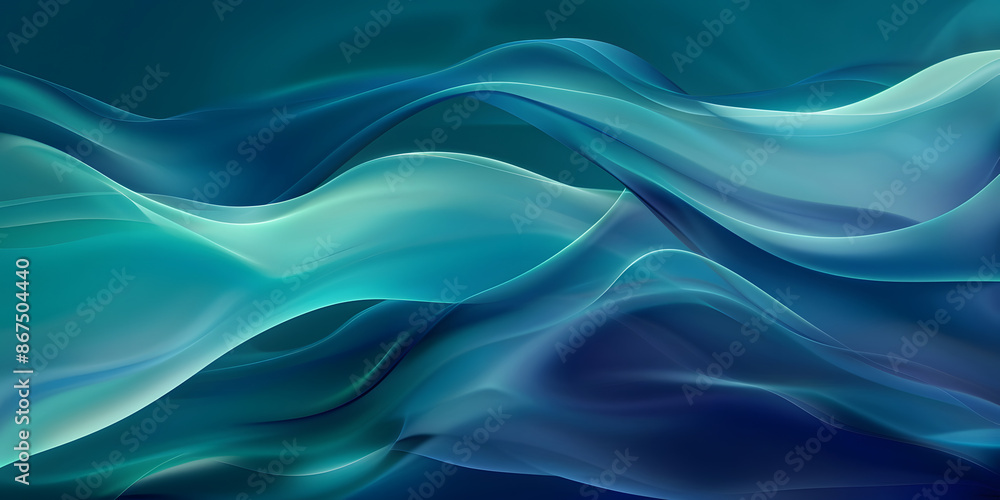 Green Abstract Line Art Business Wallpaper Green Abstract Line Art Business Wallpaper