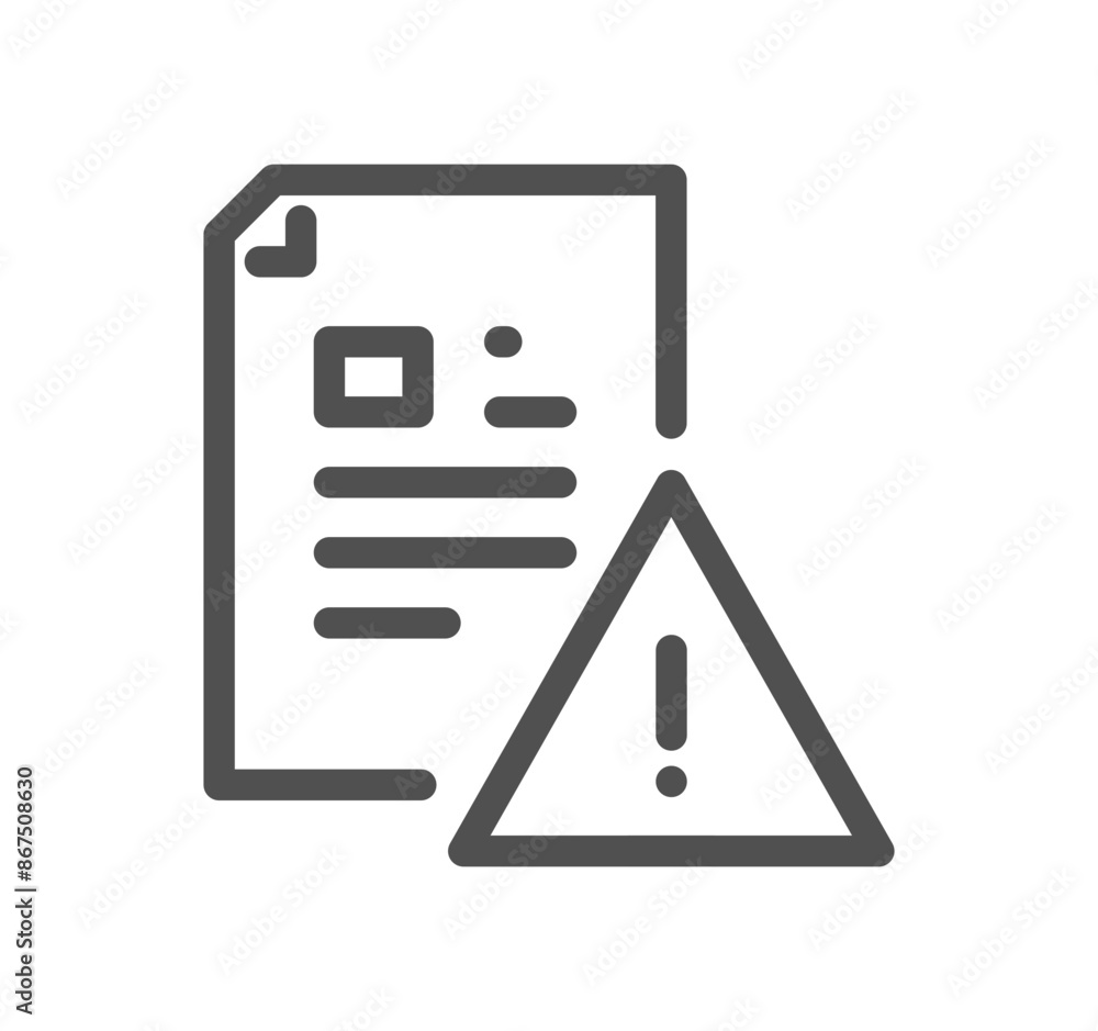 Documents related icon outline and linear vector.
Documents related icon outline and linear vector.