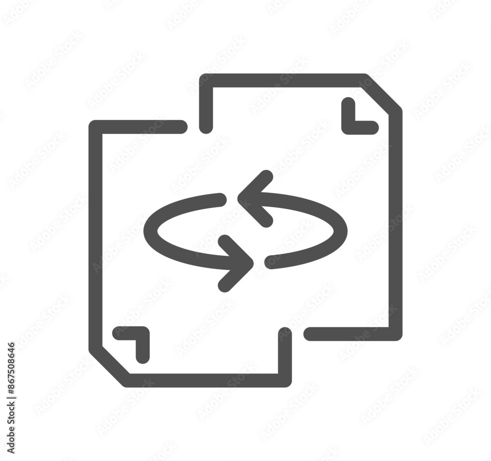 Documents related icon outline and linear vector.
Documents related icon outline and linear vector.