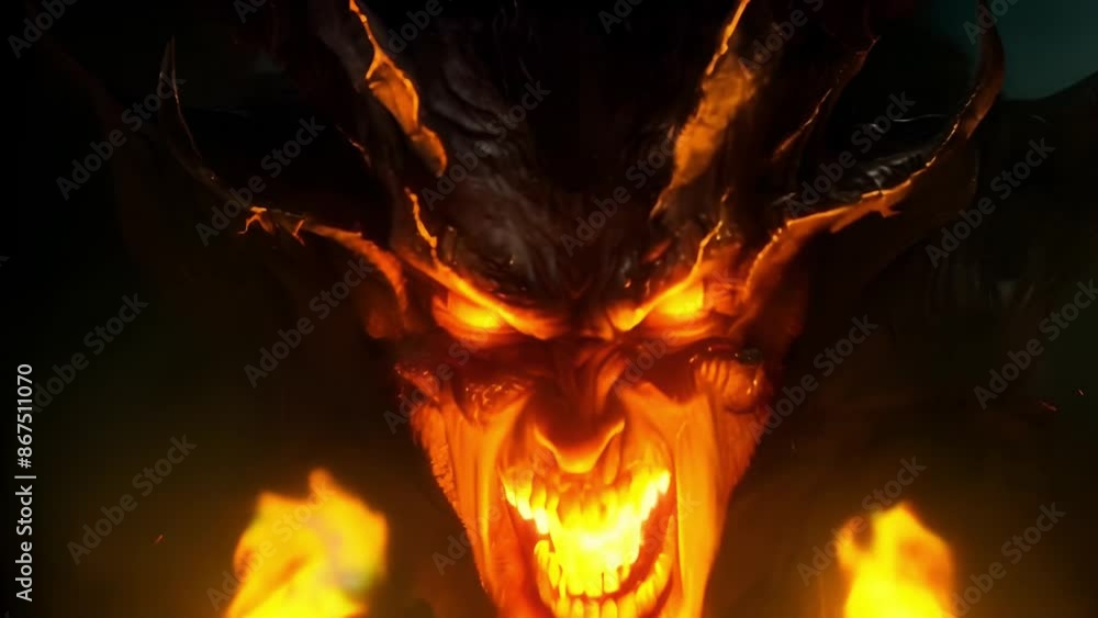 A powerful demon with vivid visuals and a disturbing atmosphere where ...