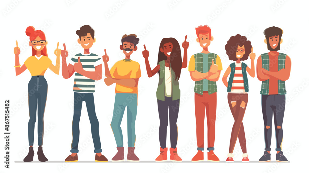 People show their thumb. International friendship. People show their thumb. International friendship.