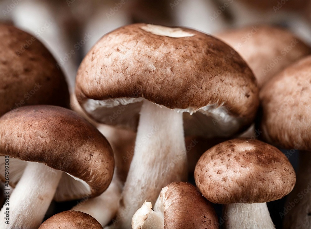 Many mushrooms , food background Many mushrooms , food background