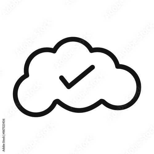 Saved to Drive Icon Pack Cloud Storage Illustrations for Digital Backup and Technology