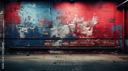 graffiti on the wall HD 8K wallpaper Stock Photographic image