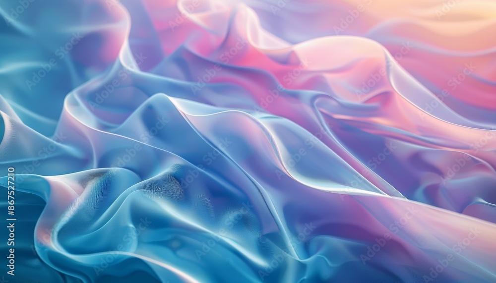 Abstract Elegance Soft Pastel Waves Flowing Delicately in Harmonious Symphony Background Abstract Elegance Soft Pastel Waves Flowing Delicately in Harmonious Symphony Background
