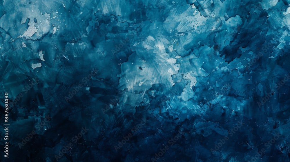 A captivating abstract artwork featuring vivid oceanic tones ranging from deep blues to lighter shades, creating a fluid, immersive visual experience. A captivating abstract artwork featuring vivid oceanic tones ranging from deep blues to lighter shades, creating a fluid, immersive visual experience.