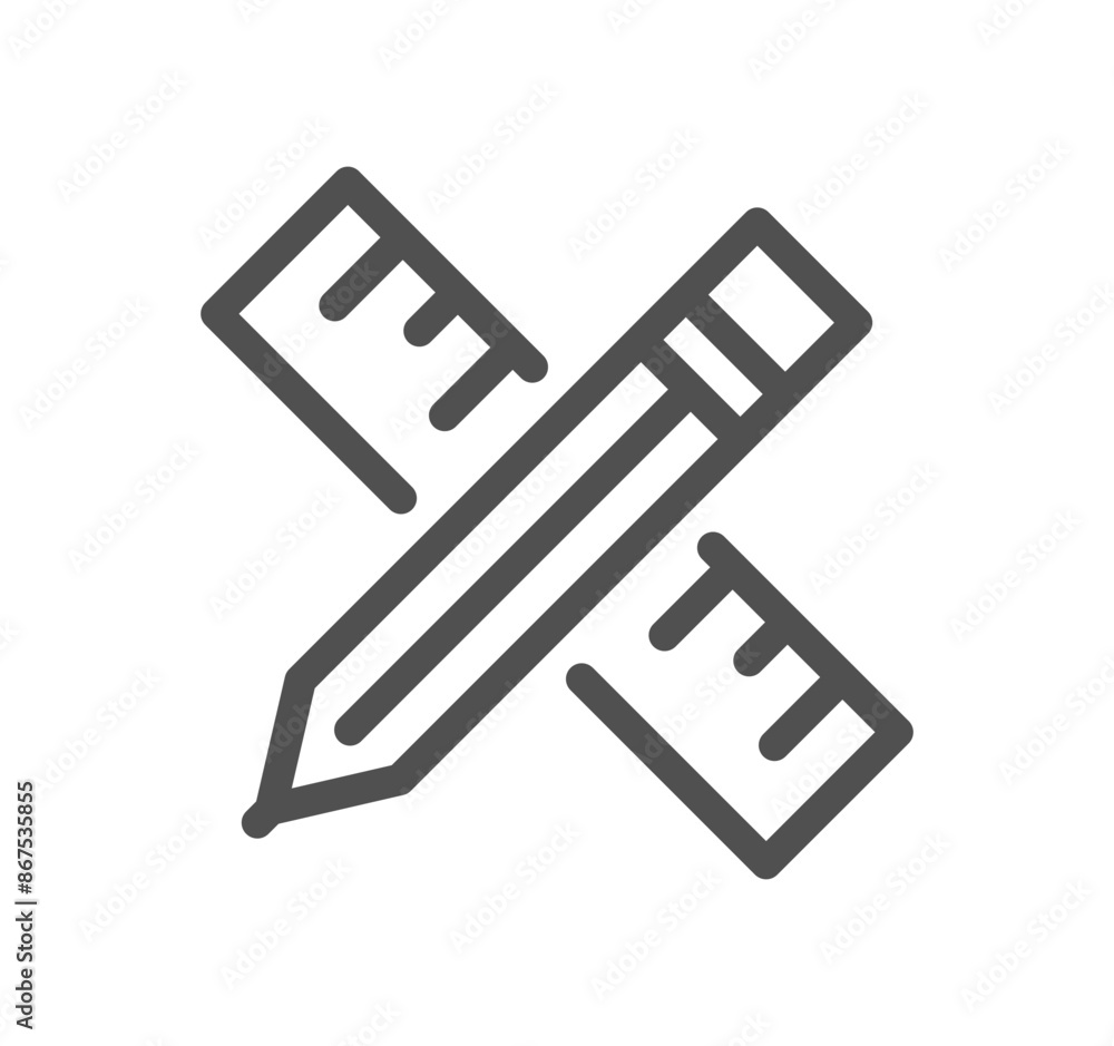 Graphic design related icon outline and linear vector.
Graphic design related icon outline and linear vector.