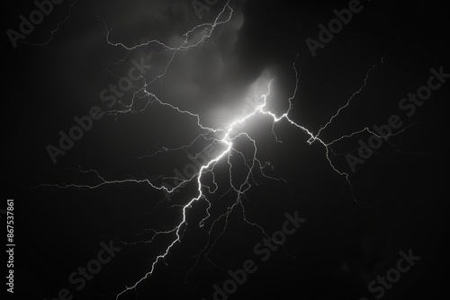 Electrical Storm Lightning Bolt photo