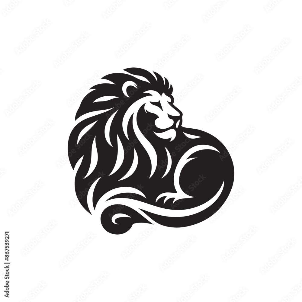 vector set of lion silhouette logo Lion collection. vector set of lion silhouette logo Lion collection.
