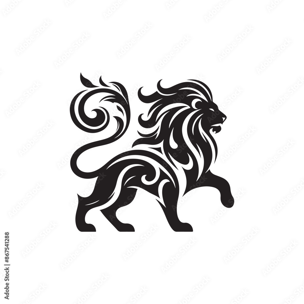 vector set of lion silhouette logo Lion collection. vector set of lion silhouette logo Lion collection.
