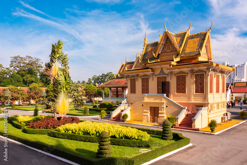 фотографія Royal palace in Phnom Penh city, Cambodia