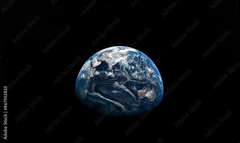 Globe Earth in Space Globe Earth in Space