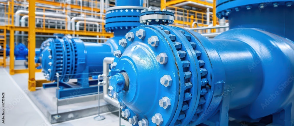 Obraz premium Energyefficient equipment solutions for reduced consumption and cost