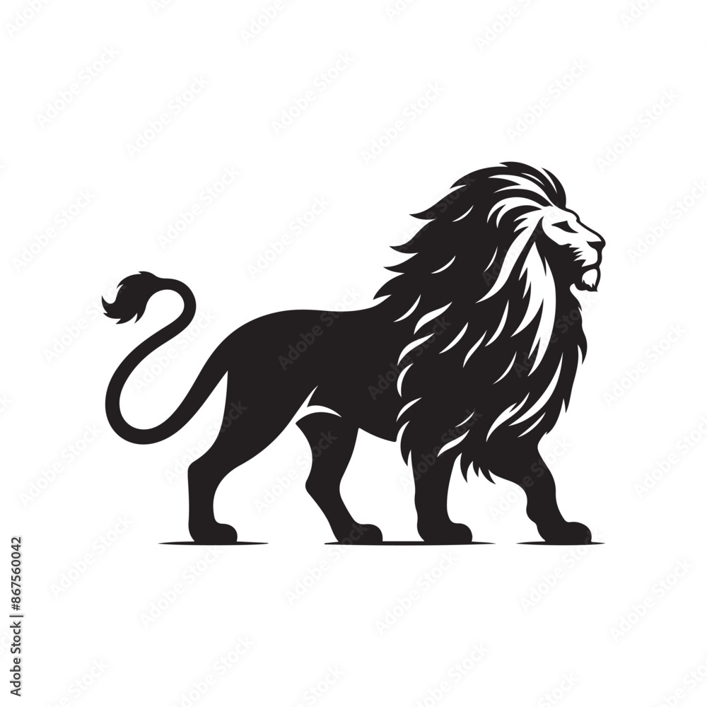 vector set of lion silhouette logo Lion collection. vector set of lion silhouette logo Lion collection.