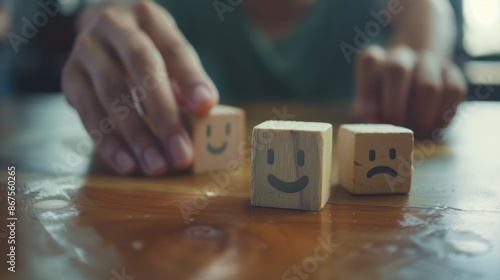 The Wooden Emotion Blocks photo