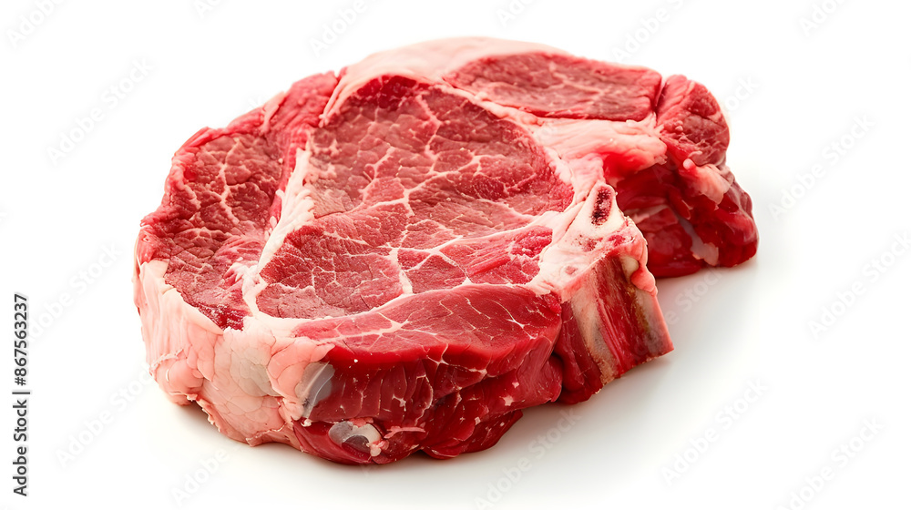 Obraz premium speak meat isolated on white background