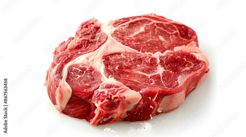 Obraz premium speak meat isolated on white background