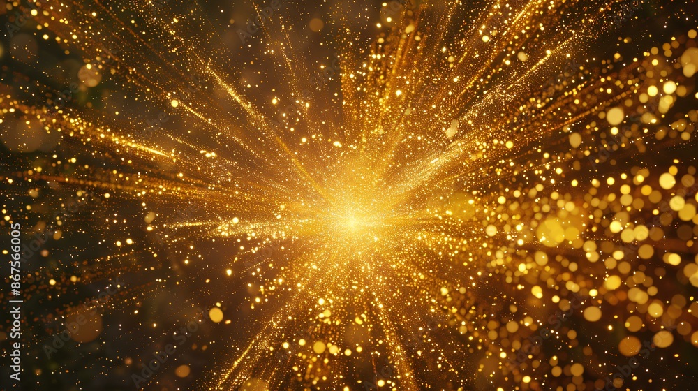 loopable motion graphic of glittering loopable motion graphic of glittering
