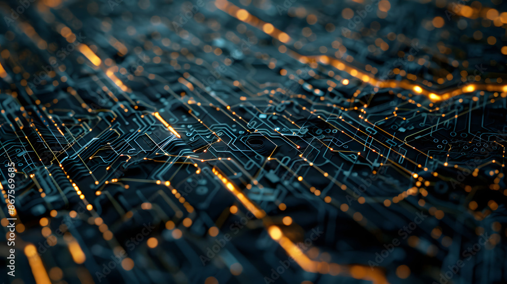Closeupp of Datalanes, abstract technology background Closeupp of Datalanes, abstract technology background