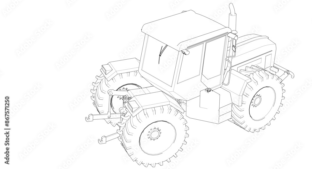tractor graphic sketch 3d illustration
tractor graphic sketch 3d illustration