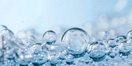 Wallpaper Mural Blue water wine bubbles background for advertising with ample space for text. Concept Blue Water, Wine Bubbles, Advertising, Ample Space for Text Torontodigital.ca