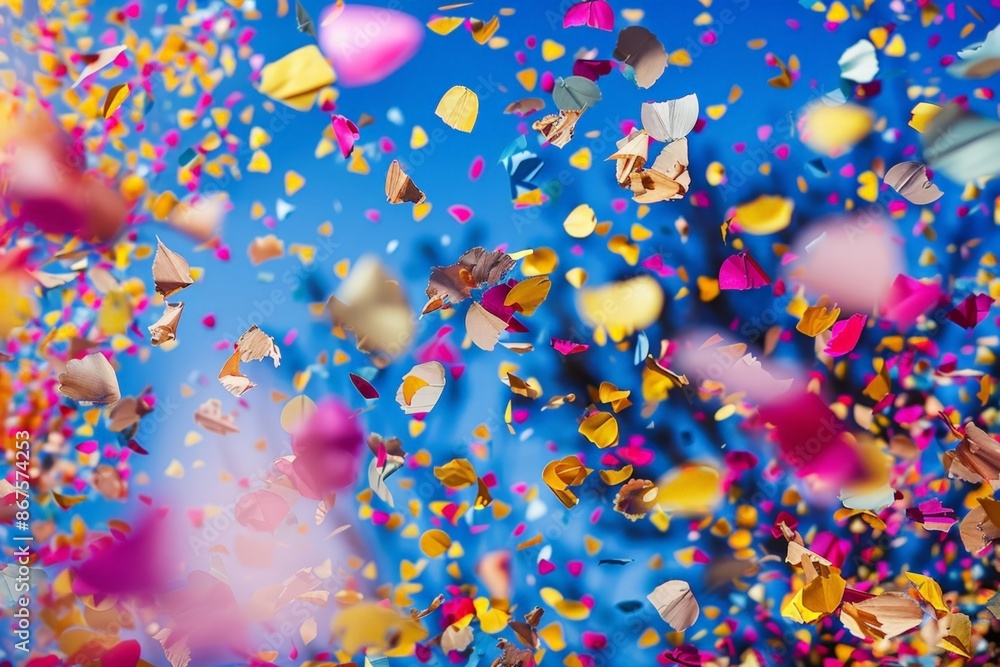 Vibrant Confetti Celebration Vibrant Confetti Celebration