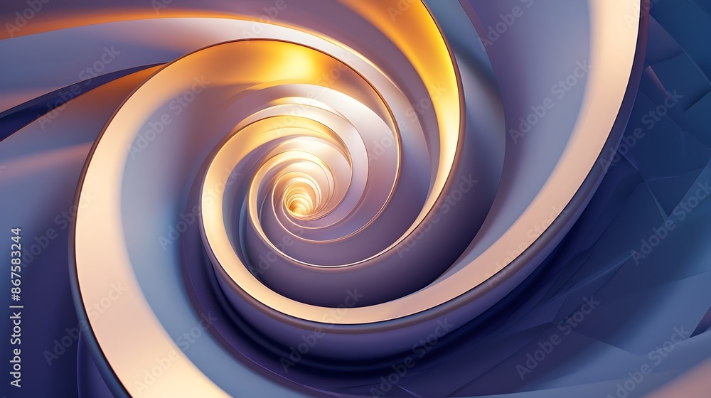 Captivating Swirling Abstract Pattern in Vibrant Gradient Colors Captivating Swirling Abstract Pattern in Vibrant Gradient Colors