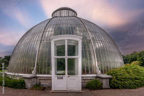 greenhouse in the garden