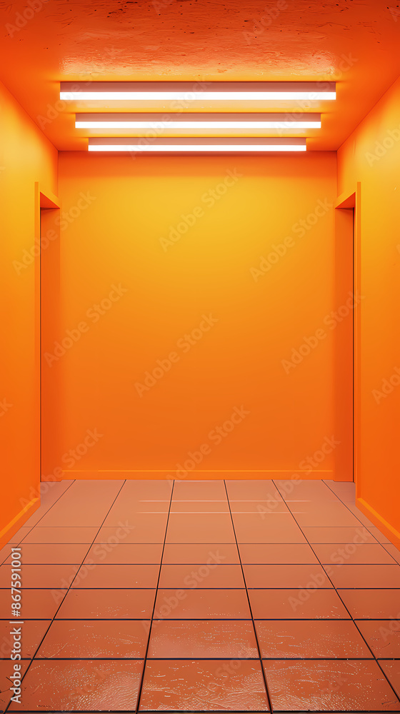 custom made wallpaper toronto digitalOrange empty room