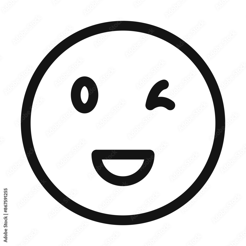 Smile Wink Icon Pack Emoticon Illustrations for Social Media and Messaging Smile Wink Icon Pack Emoticon Illustrations for Social Media and Messaging