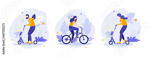 Vector Business Character Set