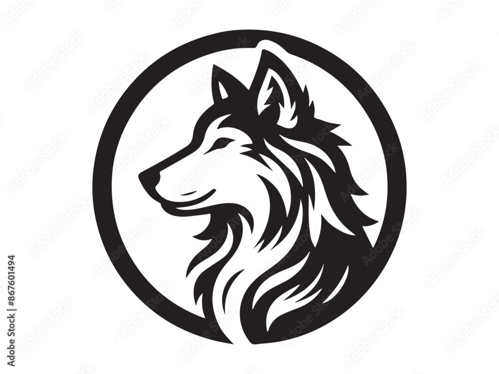 Hand drawn animal silhouette illustration Hand drawn animal silhouette illustration