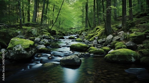 Mystical Forest Stream.
