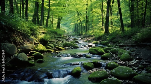 Mystical Forest Stream.