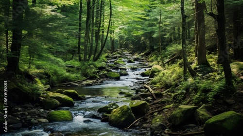 Mystical Forest Stream.