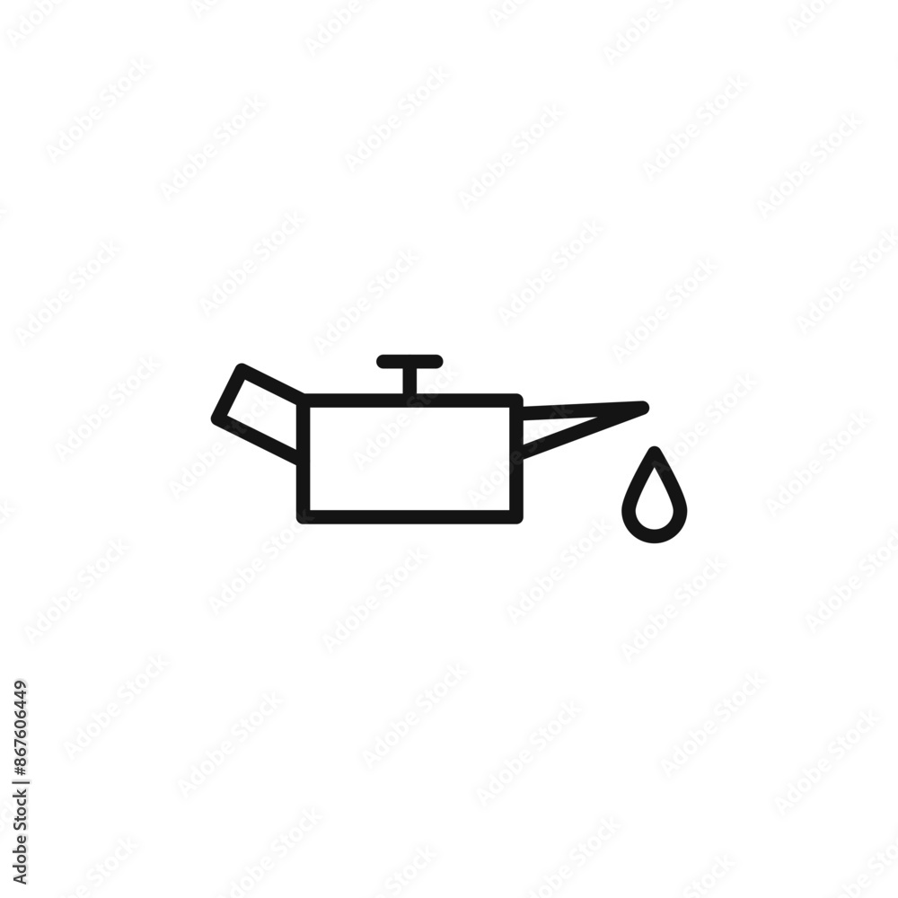 Oil Can Icon Set Lubrication Tool Illustrations for Mechanics and Industrial Use Oil Can Icon Set Lubrication Tool Illustrations for Mechanics and Industrial Use