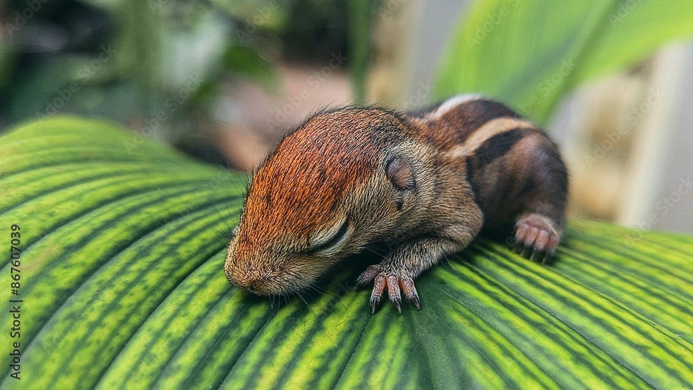 Obraz premium Baby Squirrel from srilanka.