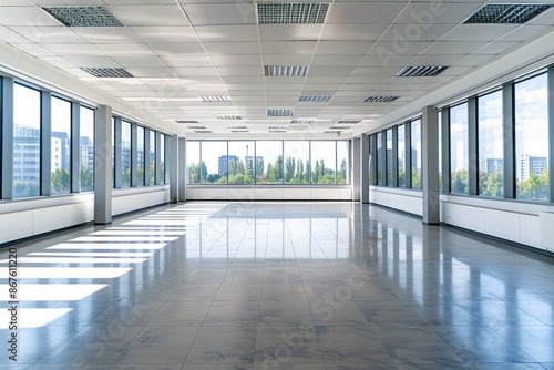 Commercial Rental: New Empty Office Space Available for Rent with Conference Room