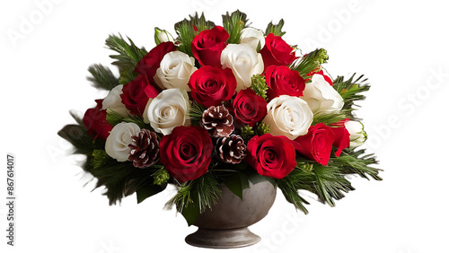 Bouquet of flowers rose mixed color orange green red pink white yellow white blue full hd png cut out image photo picture download