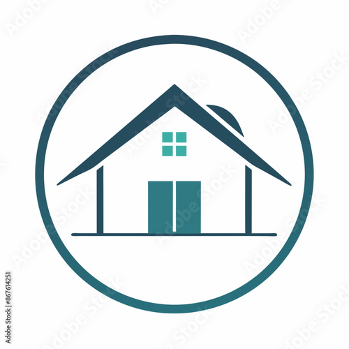       House logo vector art illustration.  © Abul Kalam