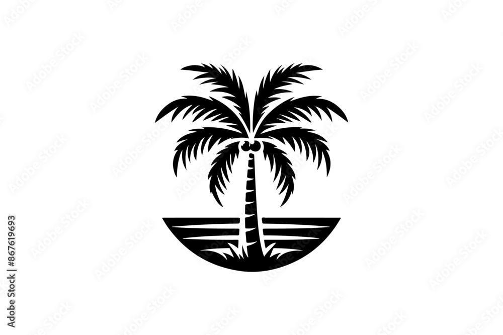 Palm tree vector illustration Palm tree vector illustration