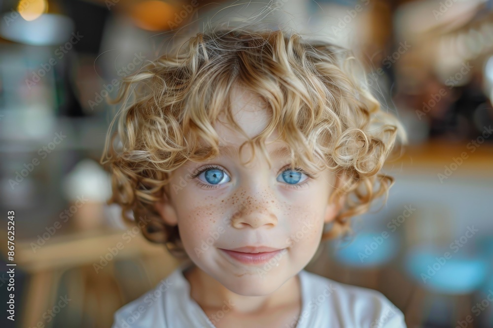 Curle Blond Kid - Cute child - Young Boy Curle Blond Kid - Cute child - Young Boy