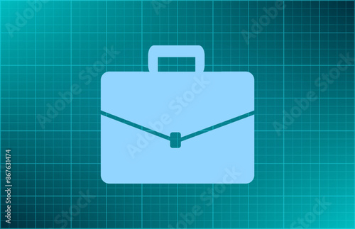 Vector illustration on blue background.
