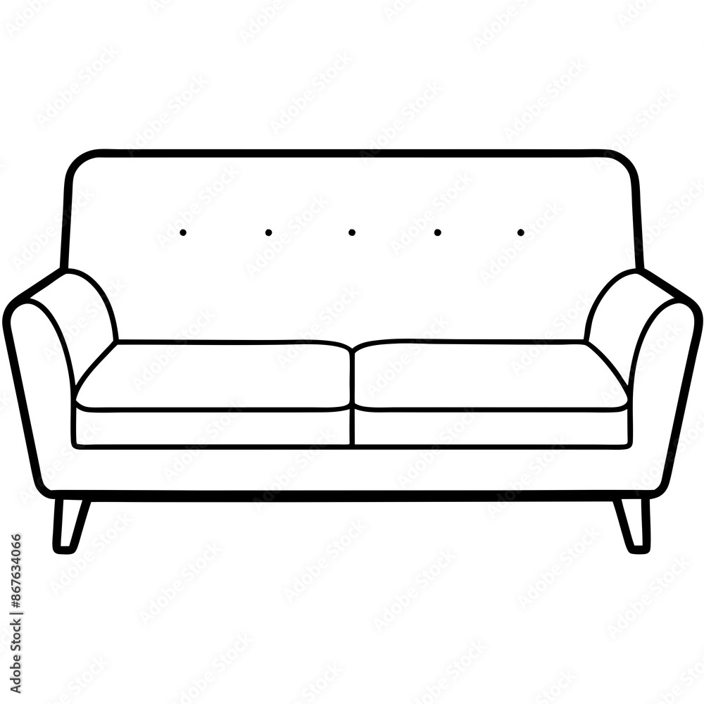 Sofa vector illustration Sofa vector illustration