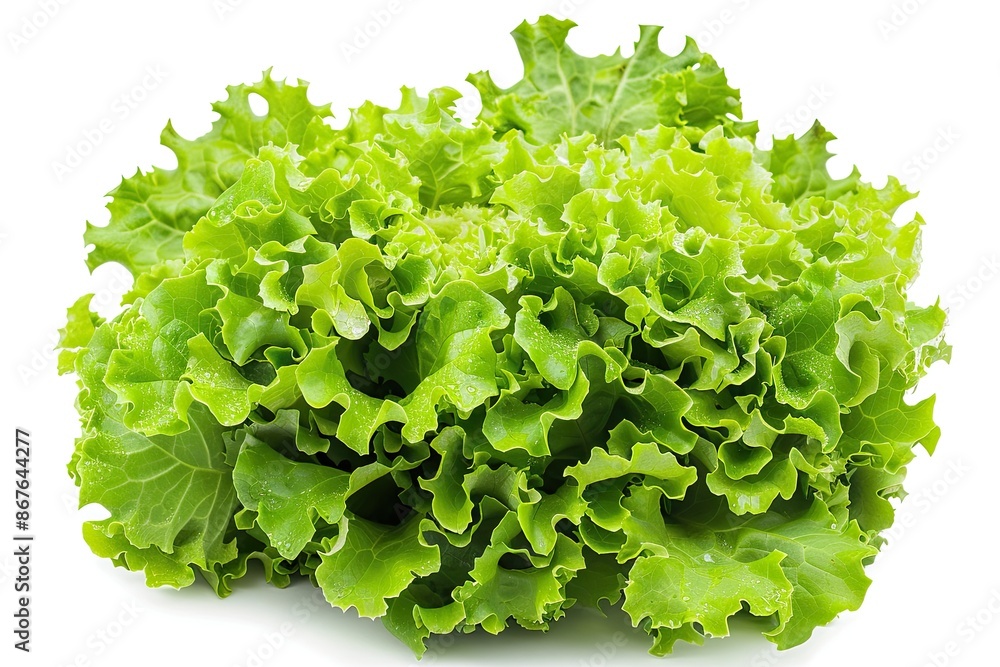 lettuce on isolated background lettuce on isolated background