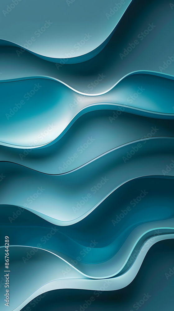 Green paper cut banner with 3D slime abstract background and green waves layers. Abstract layout design for brochure and flyer. Paper art vector illustration Green paper cut banner with 3D slime abstract background and green waves layers. Abstract layout design for brochure and flyer. Paper art vector illustration