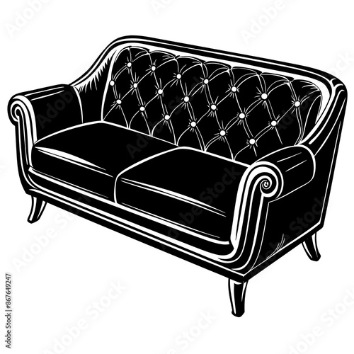 Sofa vector illustration 