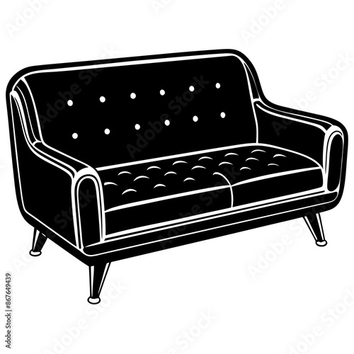 Sofa vector illustration 